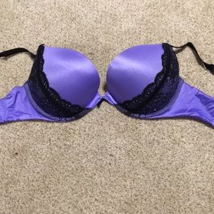 Very sexy satin push-up bra